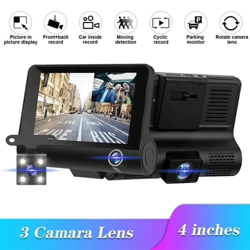 Auto kamera 3u1 Auto kamera Full HD unutrasnja i zadnja