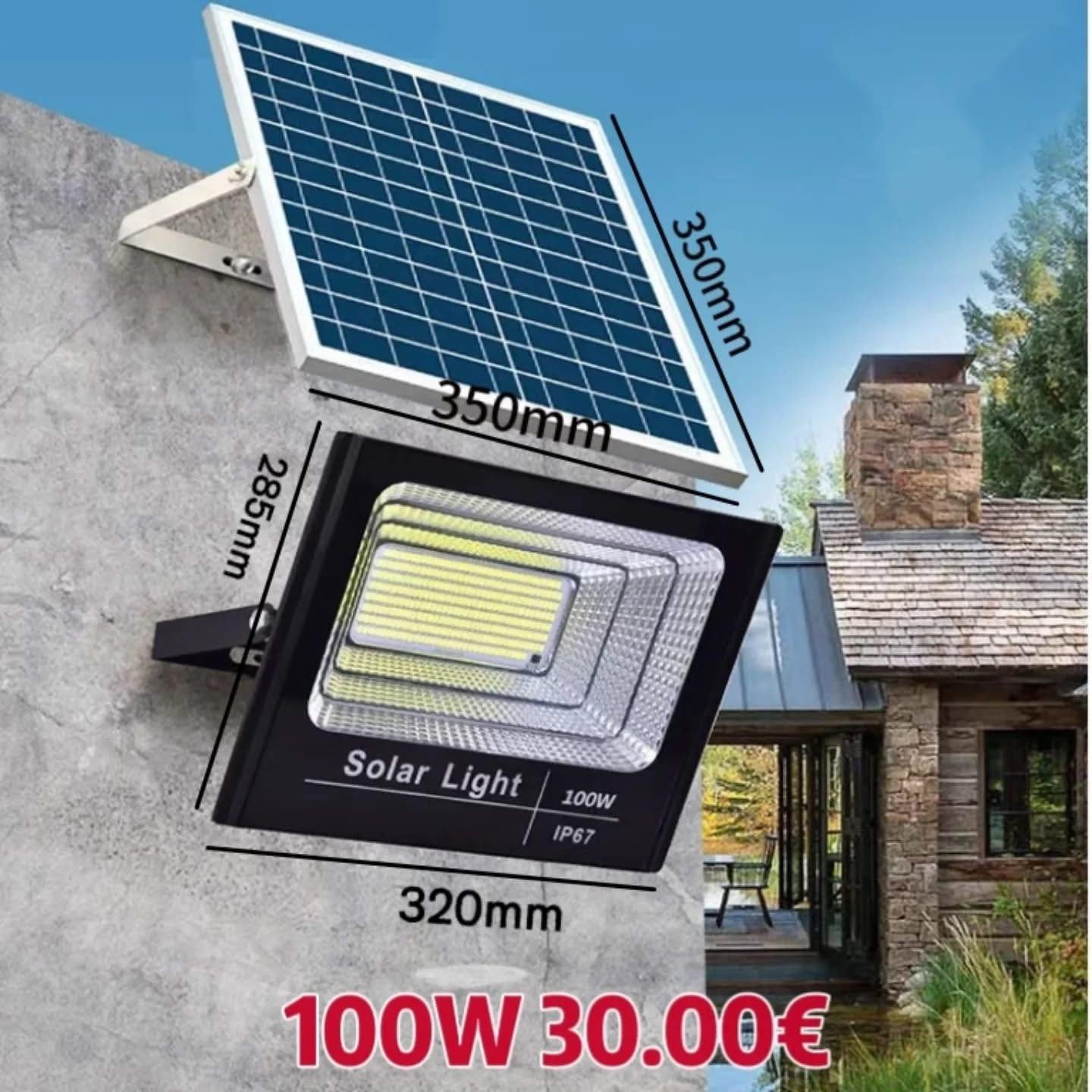 Solarni Reflektori 100w,60w,25w