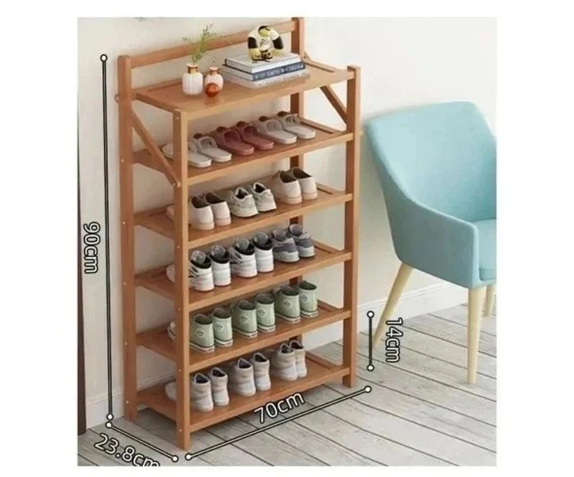 💥BAMBUS - Drvena polica za obuću💥