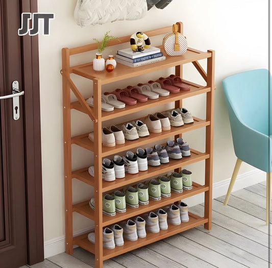 💥BAMBUS - Drvena polica za obuću💥