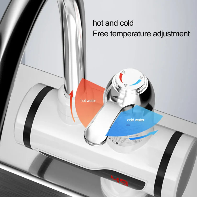 Česma sa grijačem 3000W Zid/Sudopera