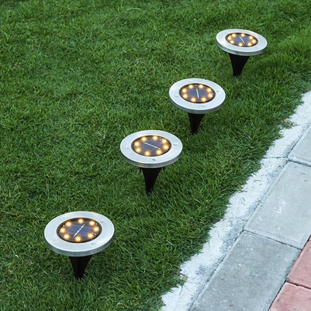 Baštenske solarne disk lampe 4 kom