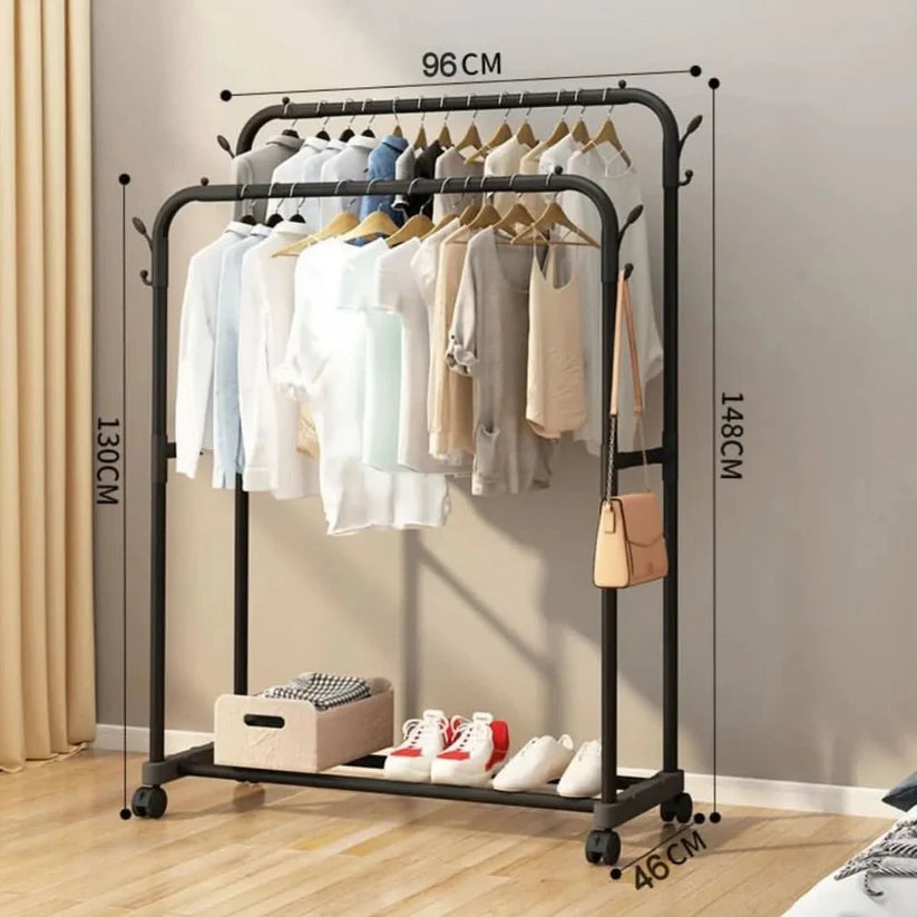 Stalak za garderobu dvostruki