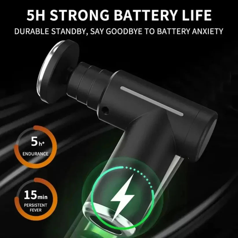 Masažer pistolj sa Hladnom Kompresijom za Dubinsku Relaksaciju