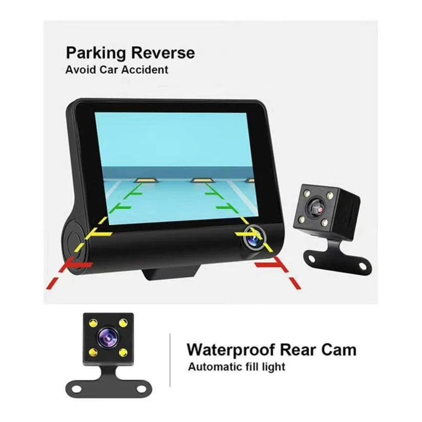 Auto kamera 3u1 Auto kamera Full HD unutrasnja i zadnja