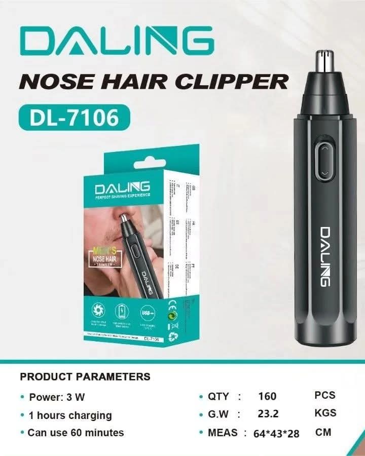 Trimer za nos i uši na USB punjenje