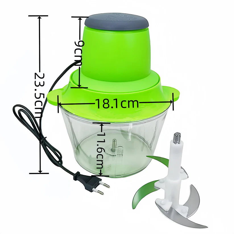 2L Električni Sjecko za meso+povrće